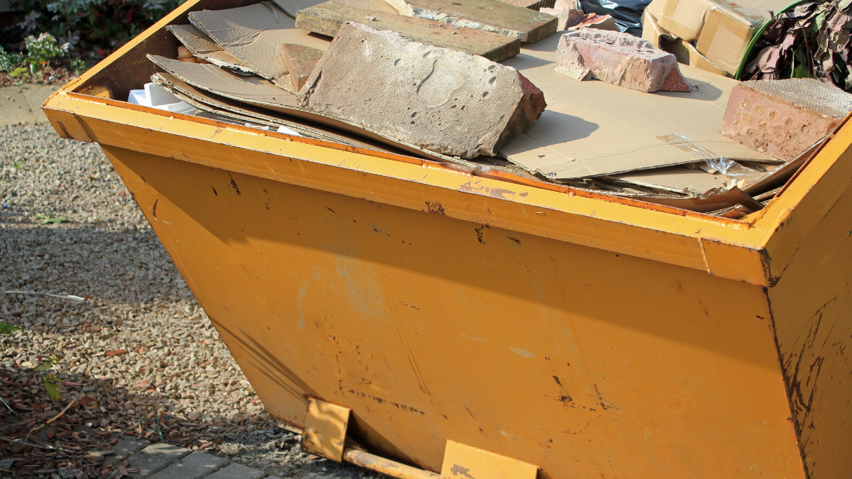 skip for a building project